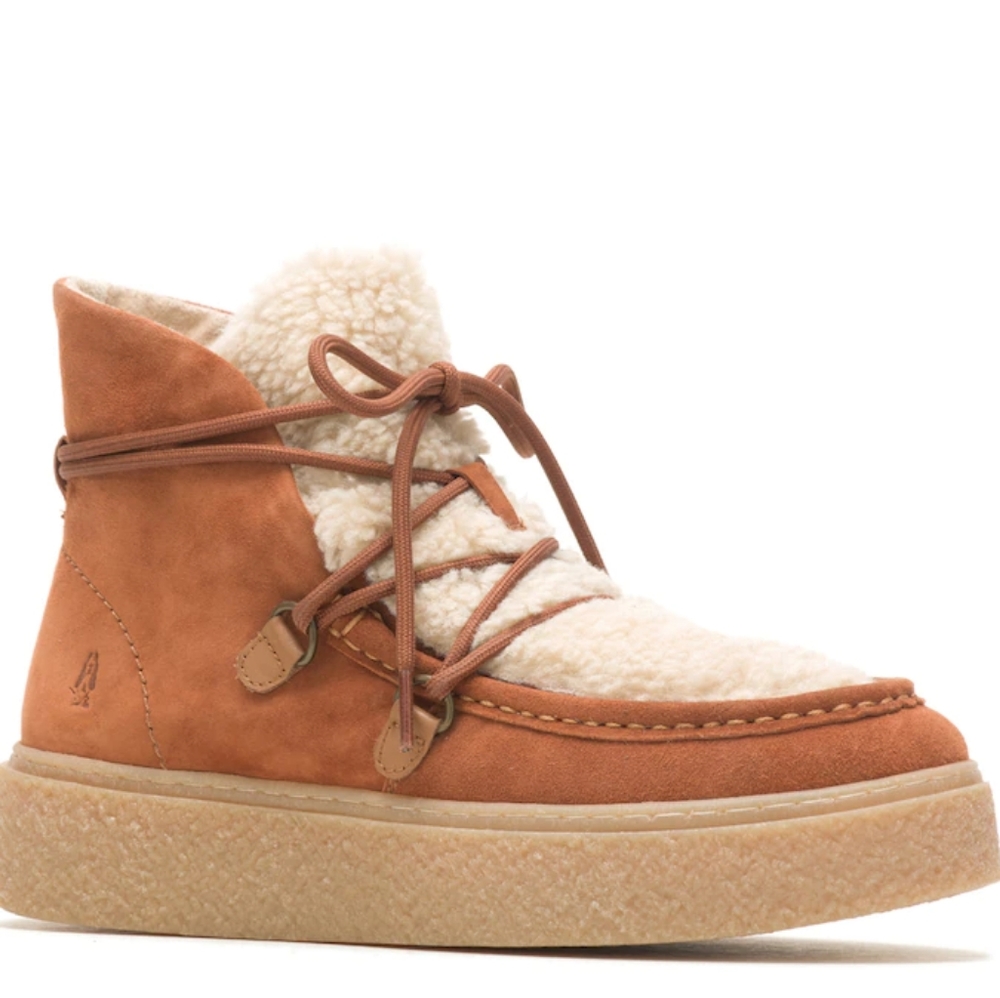 🌀NIB*HUSH PUPPIES BRIDGET COZY CREPE CHUKKA BOOT